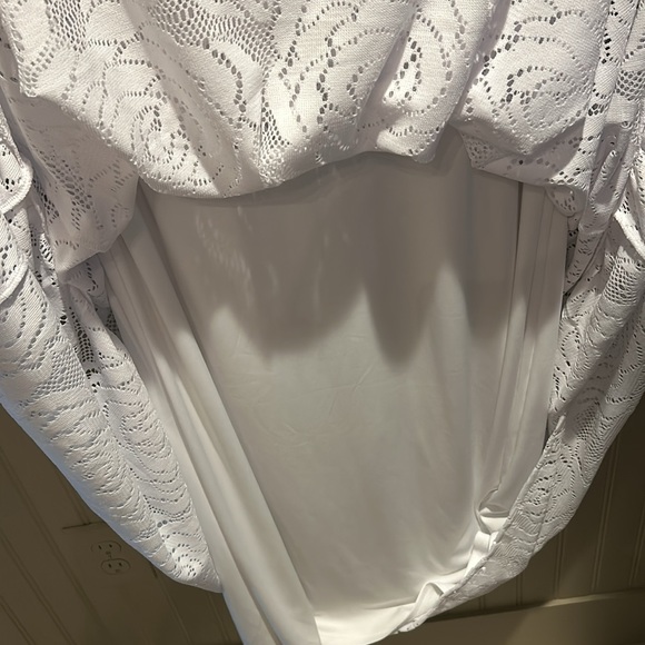 LILLY PULITZER White Lace Maxi Dress NEW WITH TAGS in Size XL GORGEOUS! - Picture 6 of 10